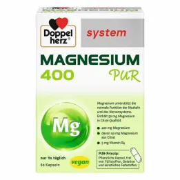 Capsule del sistema Doppelherz Magnesium 400 Pur, 60 pz