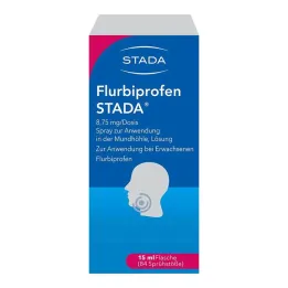 Flurbiprofene STADA 8,75 mg/dose Spray Anw.Oral, 15 ml