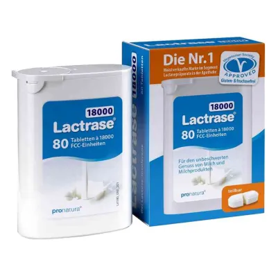 Lactrase 32.000 Fcc compresse divisibili in dispenser (40 pezzi)