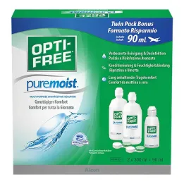 Opti-Free Puremoist Multif. Confezione risparmio soluzione disinfettante, 690 ml
