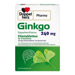 Ginkgo DoppelherzPharma 240 mg compresse rivestite con film, 30 pz