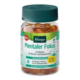 Gomme Kneipp Mental Focus, 30 pz