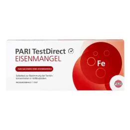 Pari Testdirect Kit per lautotest della carenza di ferro nel sangue (1 pz)