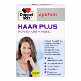 Capsule del sistema Doppelherz Hair Plus, 30 pezzi