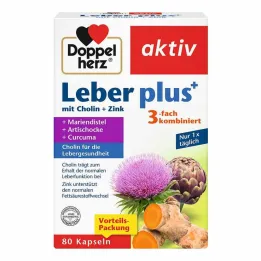 Fegato Doppelherz più capsule, 80 pezzi