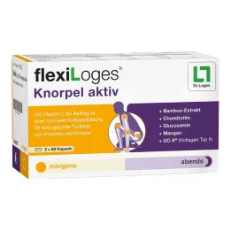 Capsule attive per cartilagine Flexiloges, 120 pezzi