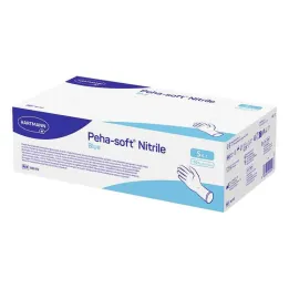Guanti da esplorazione blu in nitrile Peha-Soft non sterili pf S, 150 pezzi