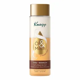 Olio Kneipp & Latte Bagno Bifasico Latte di Riso Karitè, 250 ml