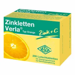Zinkletten Verla Pastiglie allarancia, 200 pz