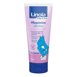 Linola Baby &amp; Lozione per la cura dei bambini sensibile (200 ml)