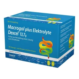 Macrogol più elettroliti Dexcel 13,7 g Ple, 30 pz