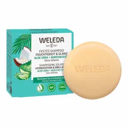 Weleda shampoo solido umidità & lucentezza, 50 g