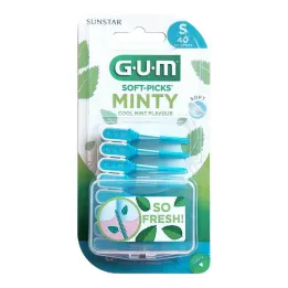 GUM Plettri morbidi Minty piccoli, 40 pz
