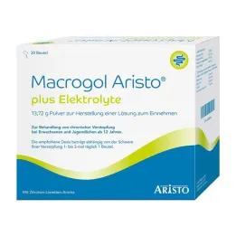 Macrogol Aristo plus elettroliti 13,72 g Ple, 20 pz