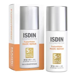 ISDIN Crema Riparatrice Fotoprotector Fusion Water Magic, 50 ml