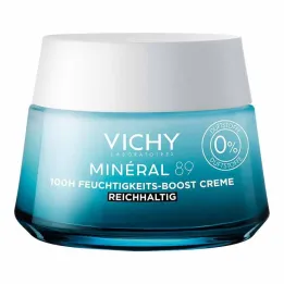 Vichy Mineral 89 crema ricca senza profumo, 50 ml