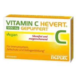 Vitamina C Hevert 500 mg capsule tamponate, 60 pz