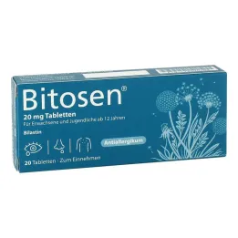 Bitosen compresse da 20 mg, 20 pz