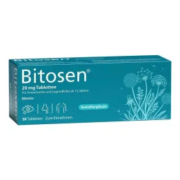 Bitosen compresse da 20 mg, 50 pz