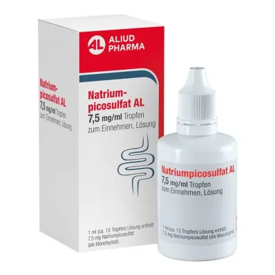 Sodio picosolfato AL 7,5 mg/ml gocce orali, 50 ml Sodio picosolfato AL 7,5 mg/ml gocce orali, 50 ml
