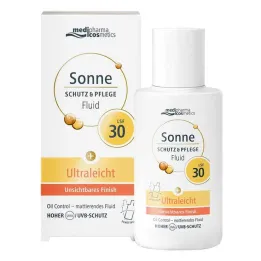 Protezione solare &amp; fluido curativo ultraleggero LSF 30, 50 ml