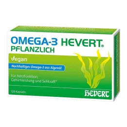 Omega-3 Hevert capsule molli a base vegetale, 120 pezzi