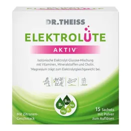 Dr. Theiss Elektrolüte Active Powder Bustine, 15 pz