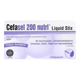 Cefasel 200 nutri Liquid Stix, 8 pz