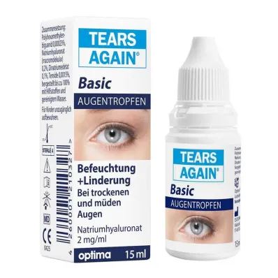 Tears Again Gocce oculari basic, 15 ml