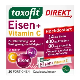 Taxofit Granuli Diretti Ferro + Vitamina C, 20 pz