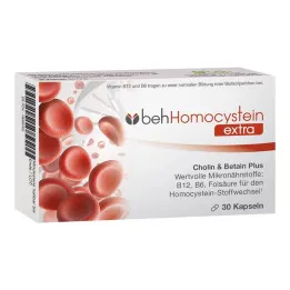Beh Capsule extra di omocisteina, 30 pz