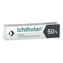 Unguento al treno Ichtholan 50%, 25 g