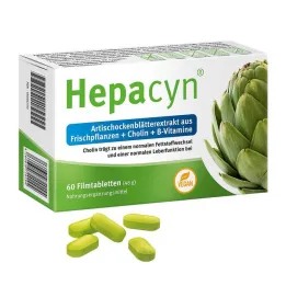 Hepacyn carciofo colina compresse rivestite con film, 60 pz
