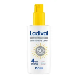 Ladival protezione solare spray per pelle secca LSF 50+, 150 ml