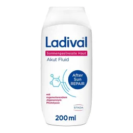 Ladival fluido acuto per pelle stressata dal sole, 200 ml