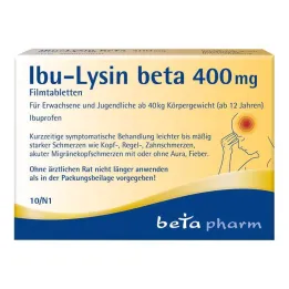 Ibu-Lisina beta 400 mg compresse rivestite con film, 10 pz
