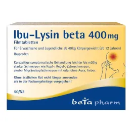 Ibu-Lisina beta 400 mg compresse rivestite con film, 50 pz