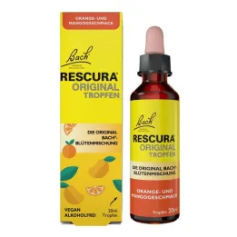 Fiori di Bach Original Rescura gocce Orange Mango senza alcol, 20 ml