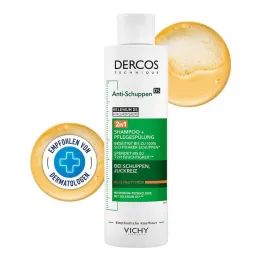 Vichy Dercos Shampoo e balsamo antiforfora 2in1, 200 ml