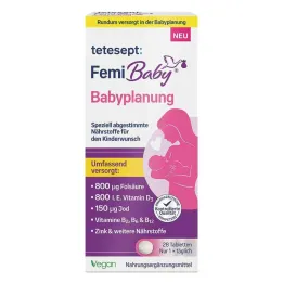 Tetesept Femi Baby compresse rivestite con film per la pianificazione del bambino, 28 pz