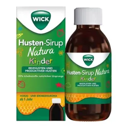 WICK Sciroppo per la tosse Natura bambini, 140 ml