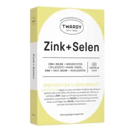 Capsule di Zinco + Selenio vegan, 40 pz
