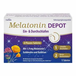 Melatonin Depot & compresse per dormire, 15 pz