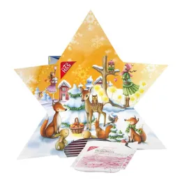 H&amp;S Sacchetti filtro stella per calendario dellAvvento, 24 pz