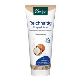 Lozione corpo ricca Kneipp al burro di karité biologico, 200 ml