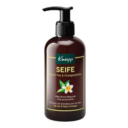 Sapone Kneipp al tè verde & Sapone delicato aromatico ai fiori darancio, 250 ml