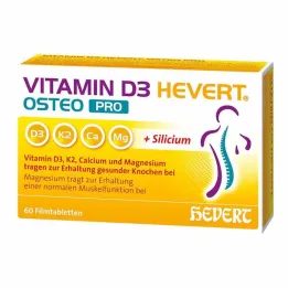 Vitamina D3 Hevert Osteo Pro compresse rivestite con film, 60 pz