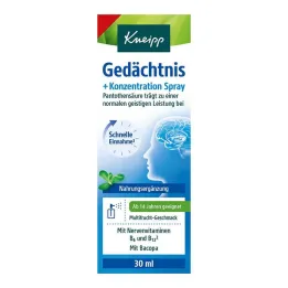 Memory Kneipp + spray concentrato, 30 ml