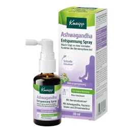 Spray rilassante Kneipp Ashwagandha, 30 ml