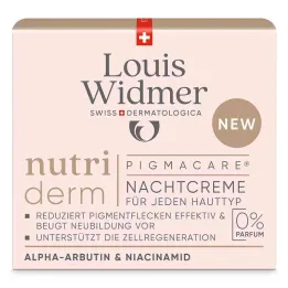 Widmer nutriderm Pigmacare crema notte senza P., 50 ml
